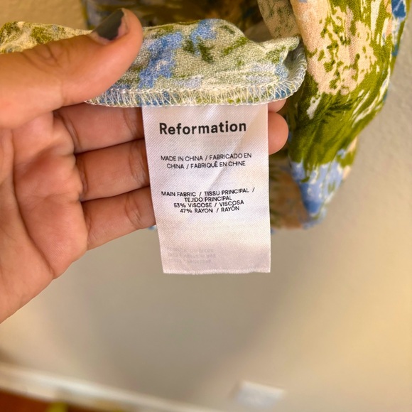 Reformation Floral Noha Dress - Picture 8 of 9